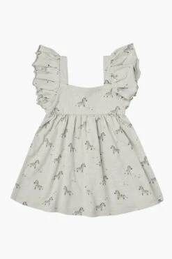 Girls Dress Rylee + Cru Mariposa Zebra