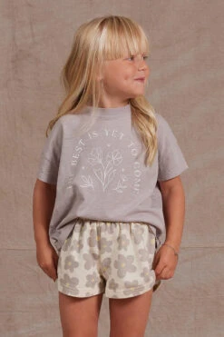 Girls Shirt Rylee + Cru Boxy The Best Is Yet To Come