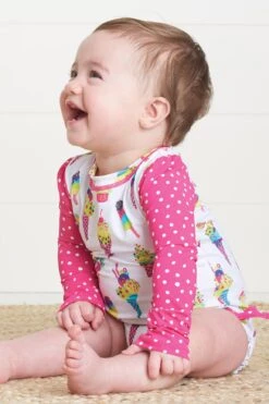 Hatley Cool Treats Baby Girls Swimsuit (Size 12/18M Left)