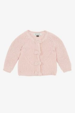 Jean Bourget Baby Girls Mohair Sweater
