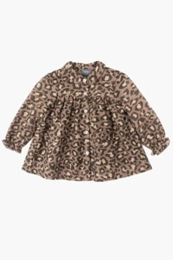 Baby Girls Dress Tocoto Vintage Animal Print
