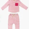 Baby Set EGG New York Bobbi - Pink Stripe