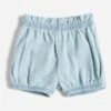 Miles Chambray Baby Girls Shorts