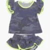 Joah Love Ellen Camo Baby Girls Set - Blue (Size 12M Left)