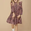 Girls Dress Huxbaby Leopard Zoe