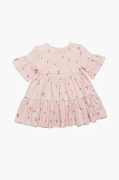 EGG New York Miranda Girls Dress - Blush (Size 12M Left)