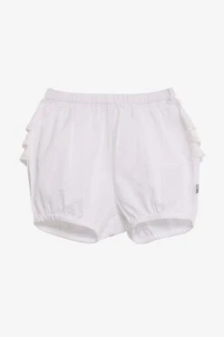 Wheat Eyelet Baby Bloomers - White