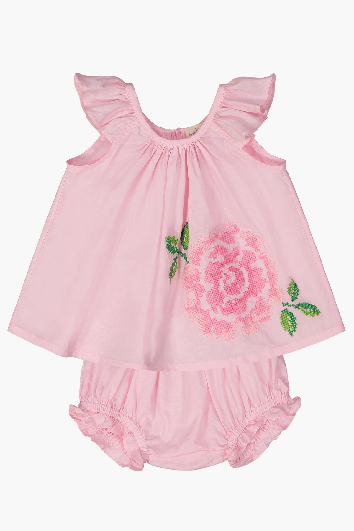 Everbloom Petal Baby Girls Set - Rose - Image 4