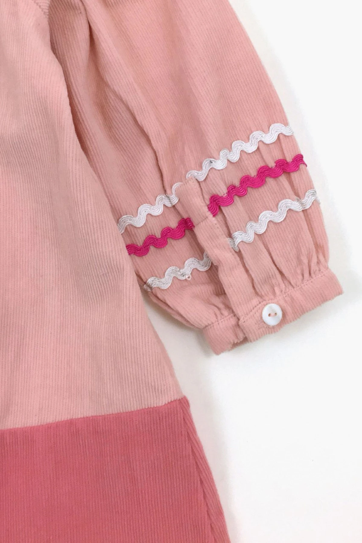 Peas And Queues Sparrow Girls Dress - Pink - Image 4