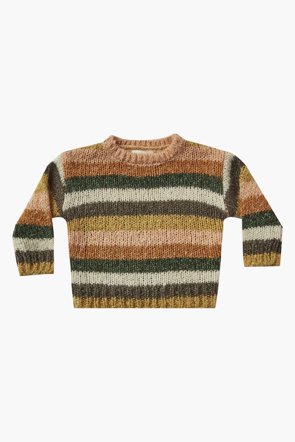 Rylee + Cru Stripe Aspen Baby Sweater (Size 6/12M Left)
