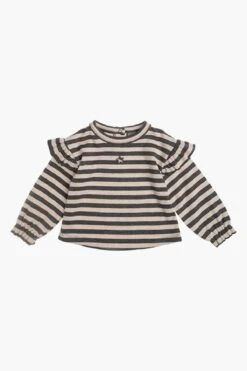 Tocoto Vintage Striped Baby Girl Shirt
