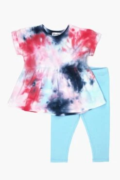 Splendid Tie Dye Baby Girls 2-Piece Set