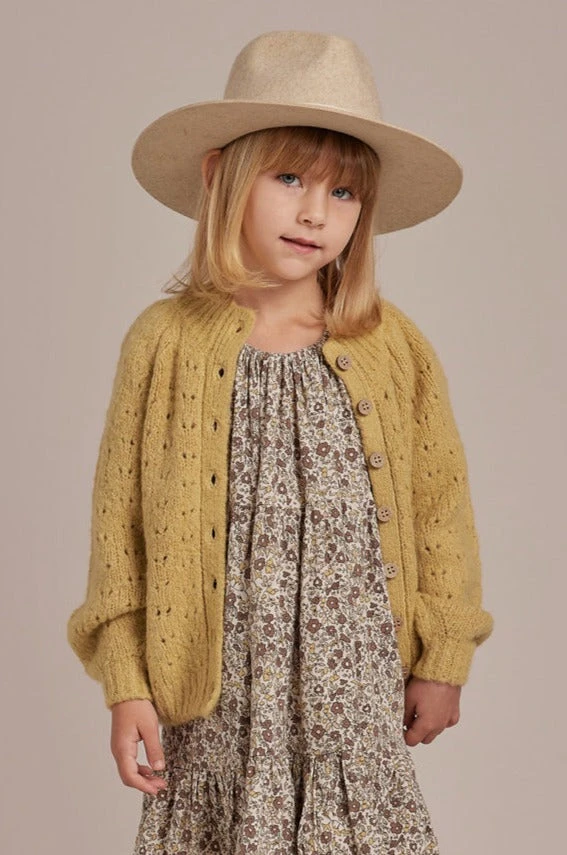 Girls And Baby Girl Sweater Rylee + Cru Tulip Cardigan - Image 2