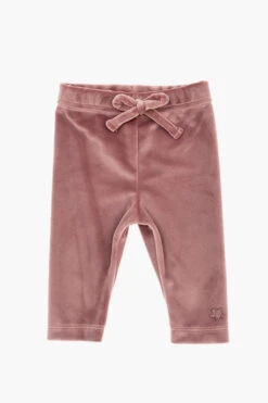 Tocoto Vintage Velvet Baby Leggings - Pink (Size 18M Left)